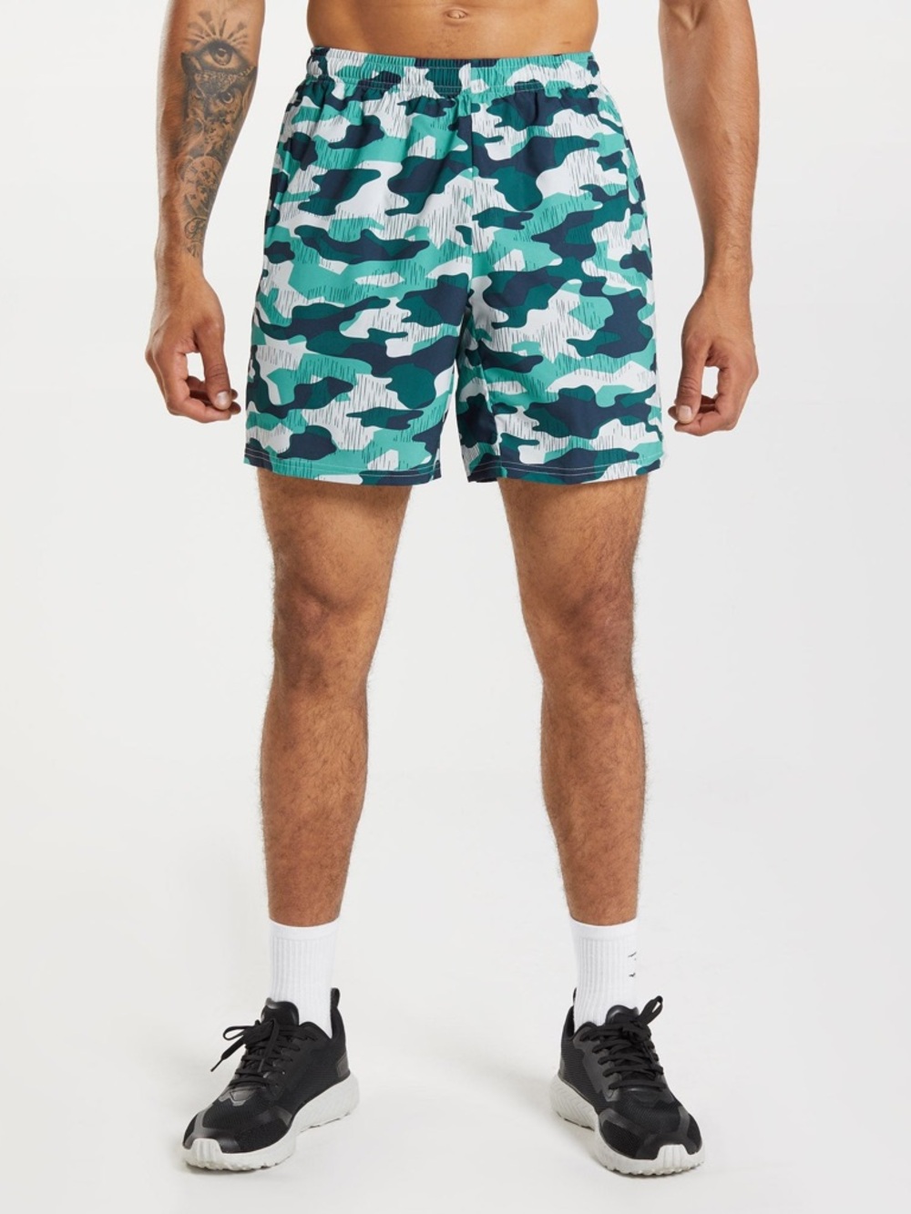 Gymshark Men’s Camo Training Shorts XS Athletic Gym Workout Shorts